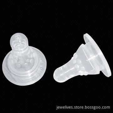 Silicone baby teats for 0-6 months